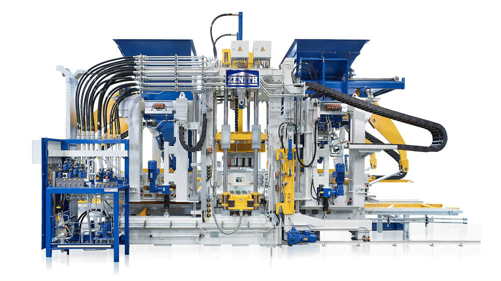 ゼニス1500-2自動ブロック製造マシン
